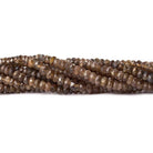 4-5mm Andalusite Faceted Rondelle Beads 14 inch 108 pieces - The Bead Traders
