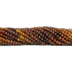 Hessonite Garnet Beads