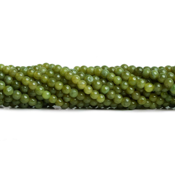 4-5mm Idocrase Handcut Rounds 12 inch 75 pieces