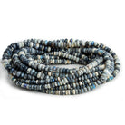 4-7 Australian Opal Plain Rondelle Beads 16 inch 145 pieces - The Bead Traders