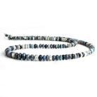 4-7 Australian Opal Plain Rondelle Beads 16 inch 145 pieces - The Bead Traders