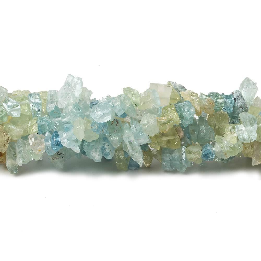 4-7mm Multi Color Beryl Beads Natural Crystal 15.5 inch 197 pieces - The Bead Traders