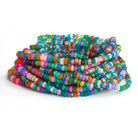 4-7mm Multi Color Ethiopian Opal Faceted Rondelles 16 inch 140 beads - The Bead Traders