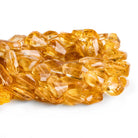 14x11-18x11mm Citrine Faceted Nugget Beads 10 inch 14 pieces - The Bead Traders
