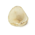 42x39mm Pale Cream Agate Drusy Focal 1 Bead - The Bead Traders