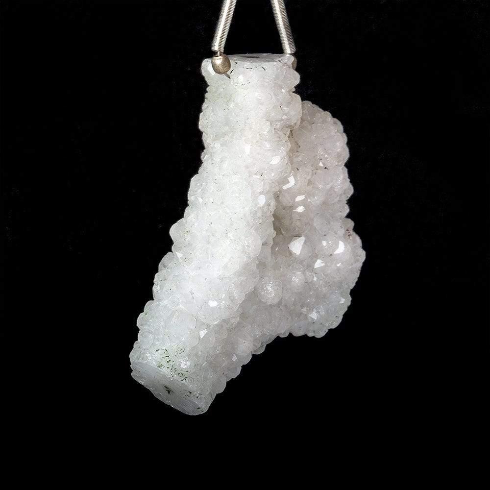 43x25mm Solar Quartz Drusy Natural Stalactite Focal - The Bead Traders