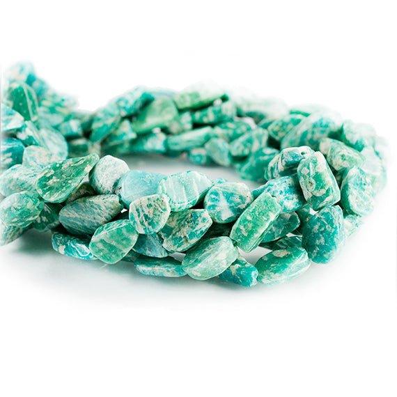 12x9mm Amazonite Plain Pear 20 beads - The Bead Traders