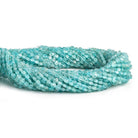 4mm Apatite checkerboard calibrated faceted coins 12 inch 85 pieces - The Bead Traders