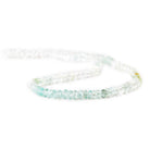 4mm Beryl Faceted Rondelle Beads, 13.5 inch - The Bead Traders