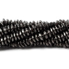 4mm Black Gold plated Copper plain Bead Cap 8 inch 228 pieces - The Bead Traders