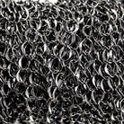 4mm Black Gold plated Twist Oval Link Chain by the Foot - The Bead Traders