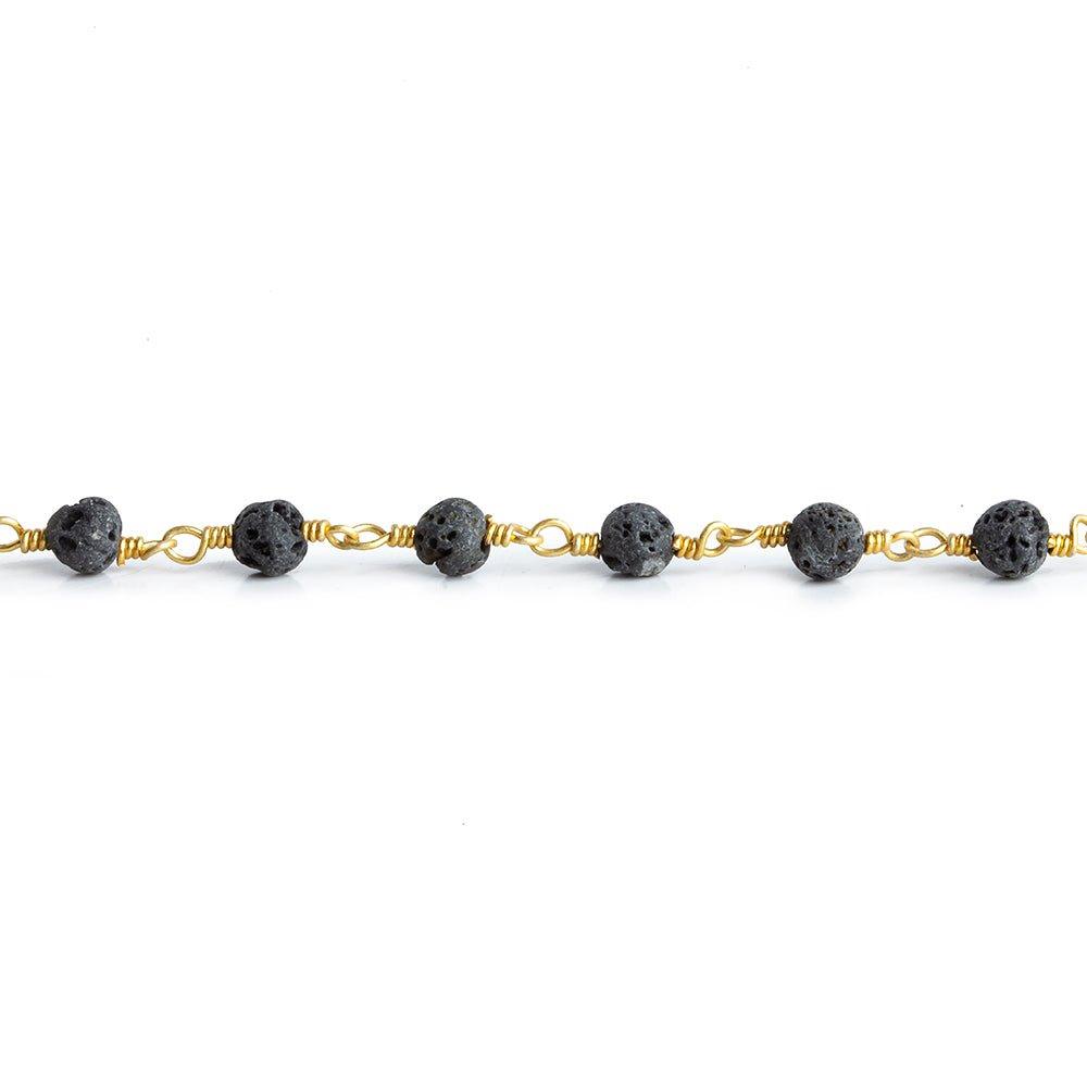 Black Lava Rock Beads | Volcano Beads | Hackberry Creek