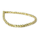 4mm Brass Fluted Round Beads, 8 inch - The Bead Traders