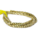 4mm Brass Fluted Round Beads, 8 inch - The Bead Traders