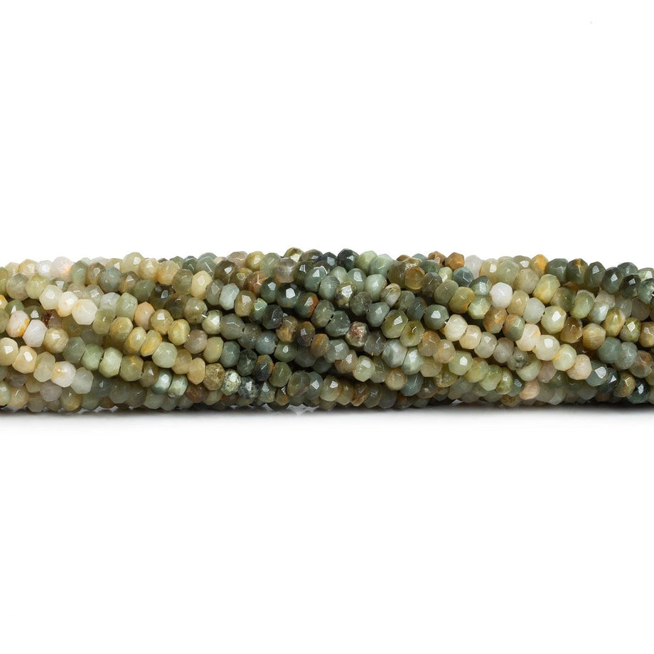 4mm Cat's Eye Quartz Faceted Rondelles 12-inch – The Bead Traders