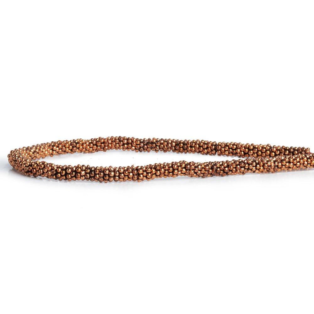 4mm Copper Daisy Spacer 8 inch 160 pieces - The Bead Traders