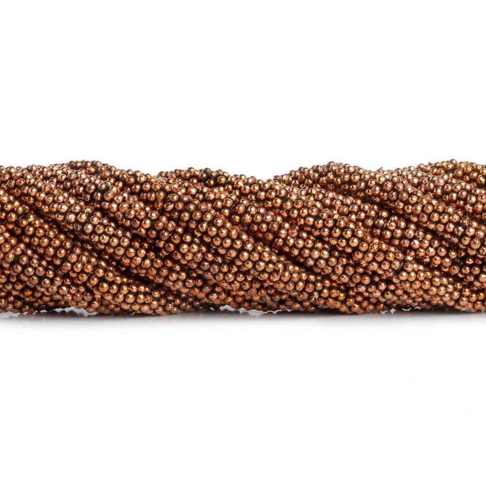4mm Copper Daisy Spacer 8 inch 160 pieces - The Bead Traders