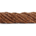 4mm Copper Daisy Spacer 8 inch 160 pieces - The Bead Traders