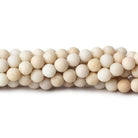 4mm Matte River Stone Jasper plain round beads 15 inch 86 pieces - The Bead Traders