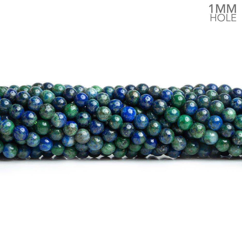 4mm Multi Gemstone Plain Round Beads 15 inch 100 pieces - The Bead Traders