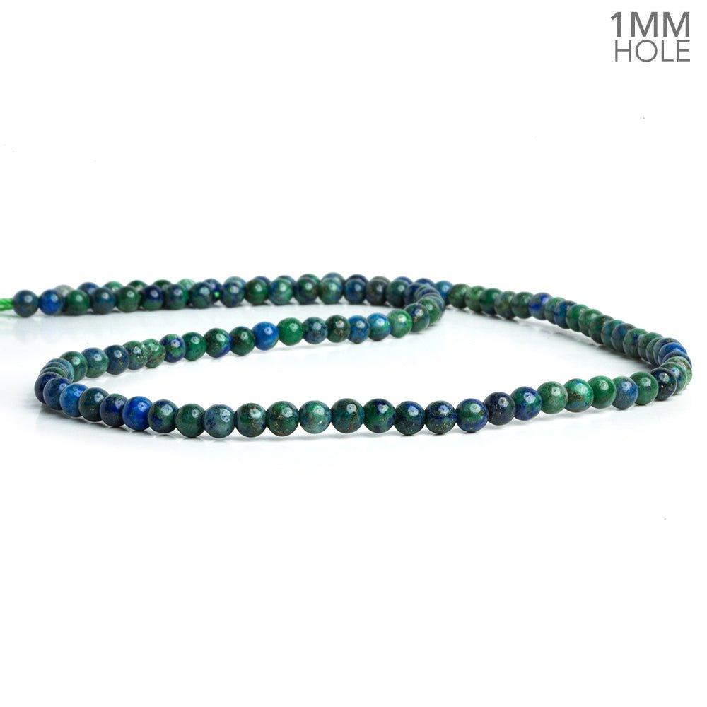 4mm Multi Gemstone Plain Round Beads 15 inch 100 pieces - The Bead Traders
