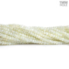 4mm Mystic Prehnite Faceted Rondelle Beads 12 inch 115 pieces - The Bead Traders