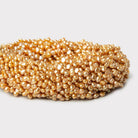 4mm Pale Gold Baroque Pearls, 15 inch - The Bead Traders
