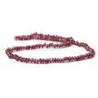 4mm Pink Tourmaline irregular plain rondelle Beads 14 inch 114 pieces - The Bead Traders
