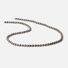 4x3mm Slate Grey Oval Pearls 15 inch 90 pieces - The Bead Traders