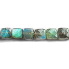 4x4-6x6mm Labradorite Faceted Cube Bead 8 inch 34 pieces - The Bead Traders