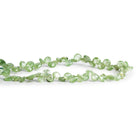 5-6mm Green Kyanite Faceted Hearts 7.5 inch 55 beads - The Bead Traders