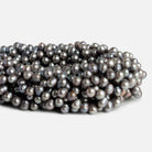 5-6mm Silver Baroque Freshwater Pearls, 15 inch - The Bead Traders