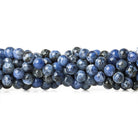 5-6mm Sodalite Plain Round Beads, 14 inch - The Bead Traders