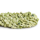 5-8mm Serpentine Corner-Drilled Squares 13 inch 35 beads - The Bead Traders