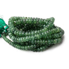 5-9mm Serpentine Faceted Rondelles 16 inch 93 Beads - The Bead Traders