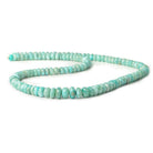 5.5-8mm Larimar faceted rondelles 18 inch 125 beads A grade - The Bead Traders
