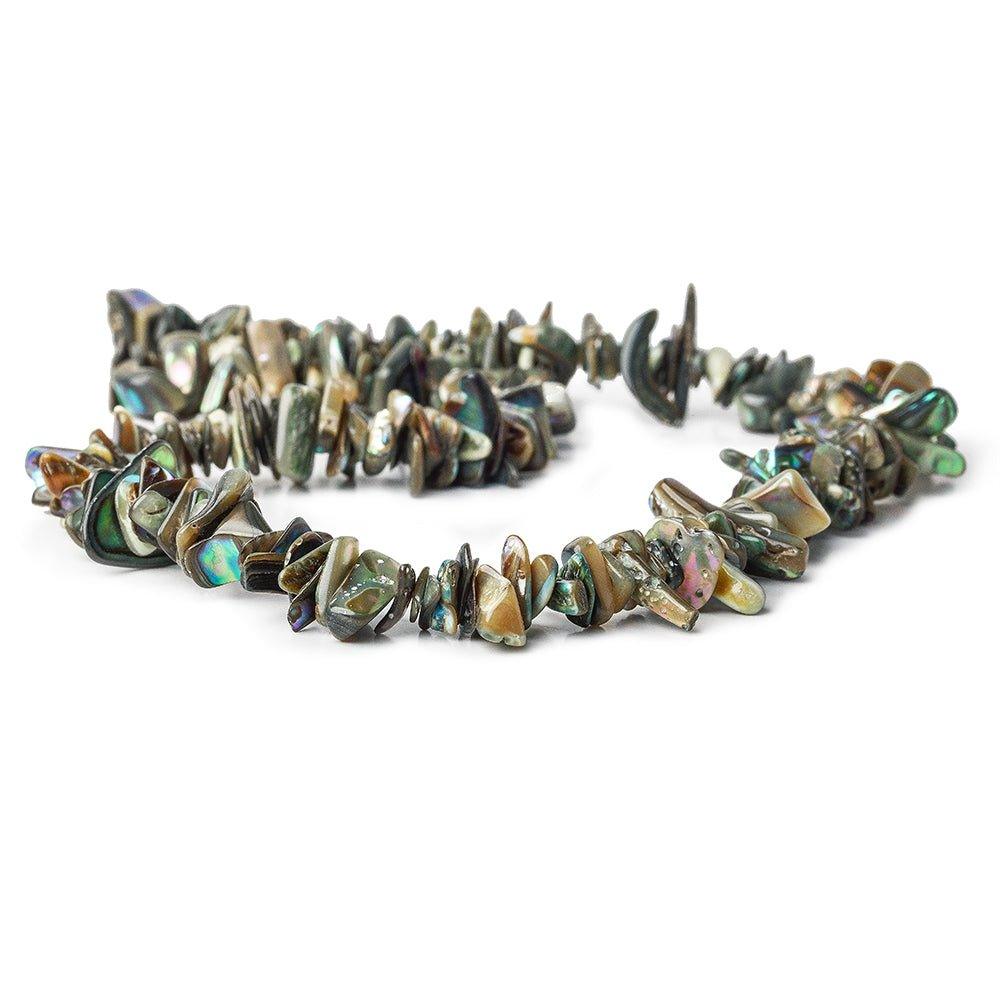 5mm - 10mm Mother of Pearl Chip Beads, 14 inch - The Bead Traders