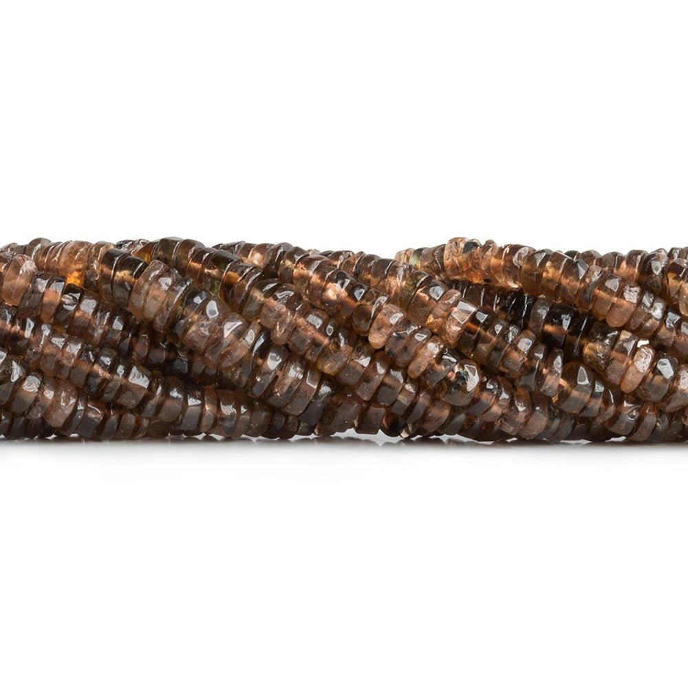 5mm Andalusite Heishi Beads 16 inch 200 pieces - The Bead Traders