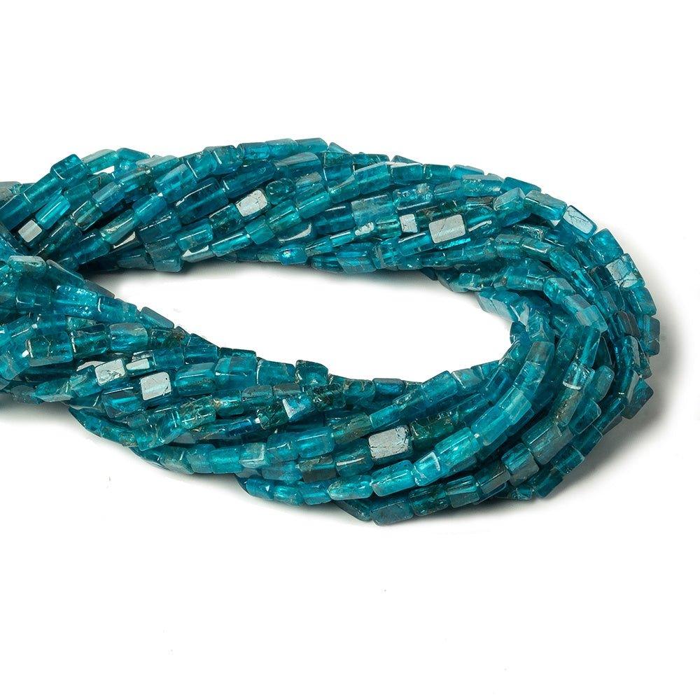 5mm Apatite Plain Rectangles Beads, 14 inch - The Bead Traders