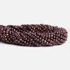 5mm Copper Red Baroque Freshwater Pearls 16 inch 90 pieces - The Bead Traders