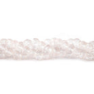 5mm Crystal HydroQuartz faceted rondelles 13 inch 80 beads - The Bead Traders
