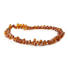 5mm Hessonite Garnet Top Drilled Faceted Teardrop Beads, 8.5 inch - The Bead Traders