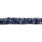 5mm Iolite Faceted Rondelle Beads 13 inch 120 pieces - The Bead Traders