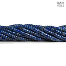 5mm Lapis Lazuli Plain Tubes 15 inch 140 beads - The Bead Traders