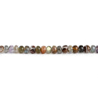 5mm Multi-Gemstone Plain Rondelles 16 inch 120 beads - The Bead Traders