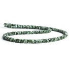 5mm Seraphinite Plain Heishi Beads 18 inch 220 pieces - The Bead Traders