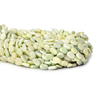 5x10-7x13mm Lemon Chrysoprase Plain Oval 14 inch Strand - The Bead Traders