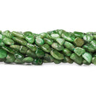 5x3-6x4mm Tsavorite Garnet plain nuggets 13.5 inch 59 pieces - The Bead Traders