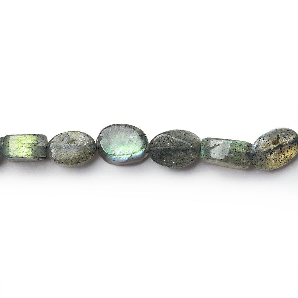 5x3-7x5mm Labradorite Plain Oval Beads 13 inch 54 beads - The Bead Traders