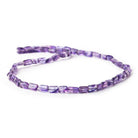 5x3mm - 7x5mm Amethyst Plain Rectangle Beads 50 pcs - The Bead Traders